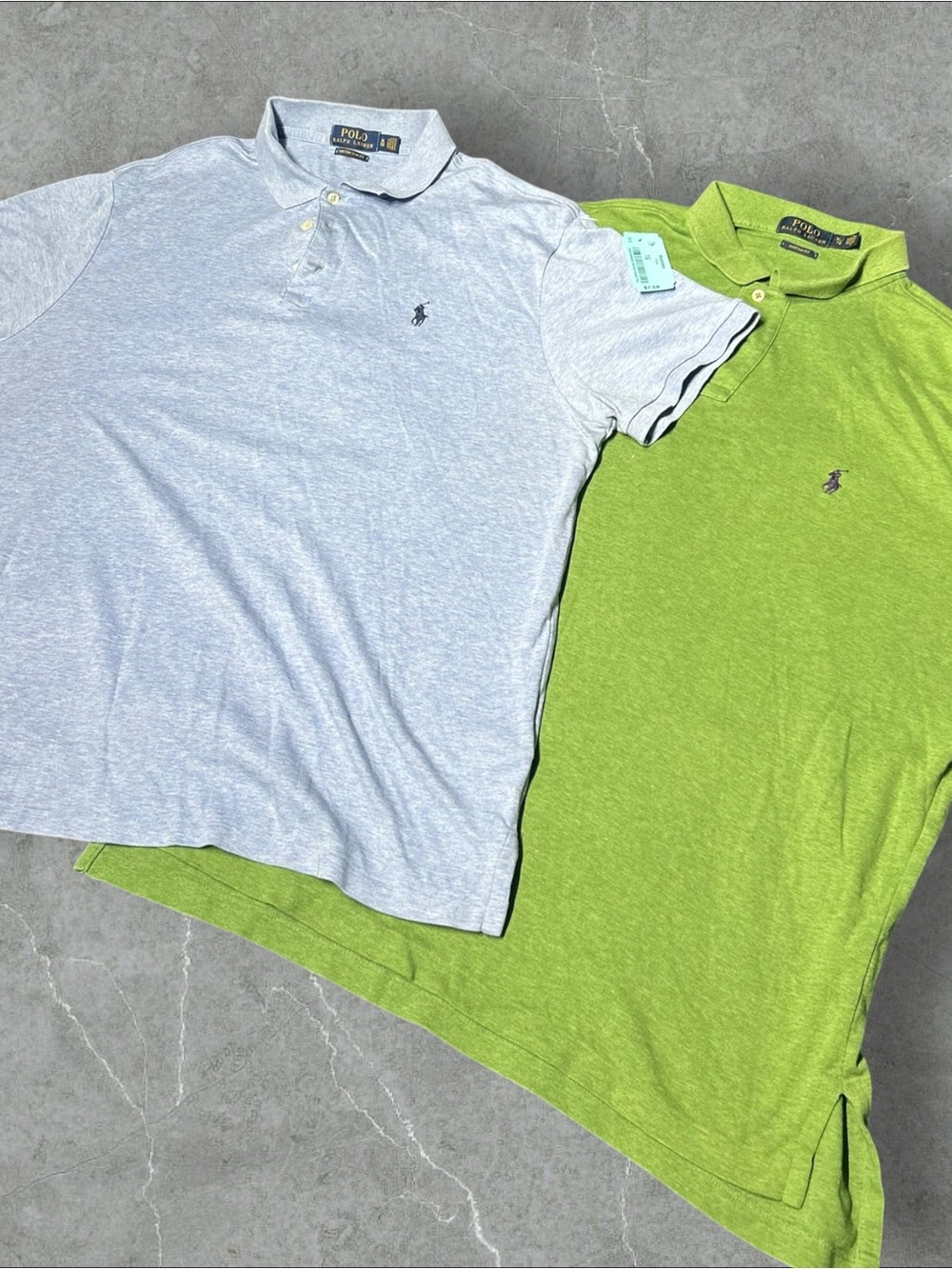 Polo by Ralph Lauren Men's Short Sleeve Polo Shirt Bundle XL LIKE NEW